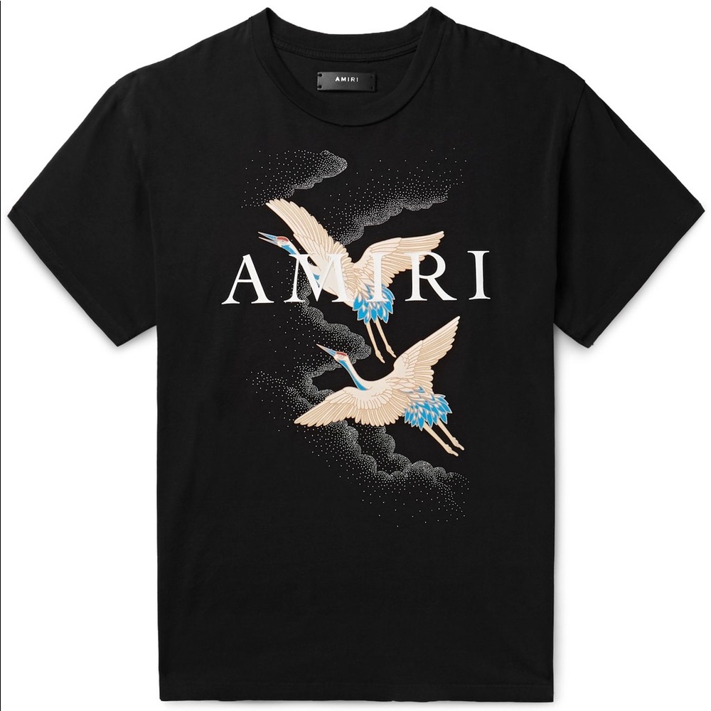 AMIRI Logo-Print Cotton-Jersey T-Shirt